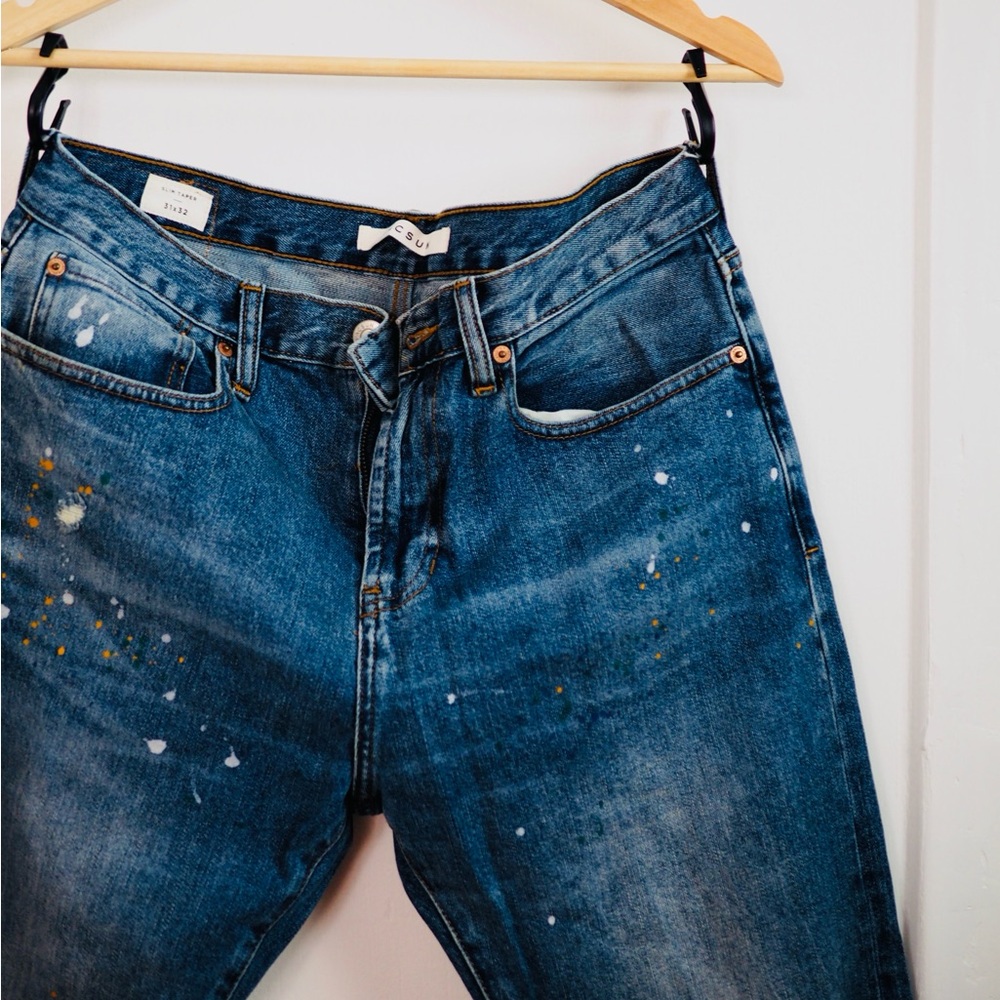 Pacsun Paint Splatter Jeans 31x32